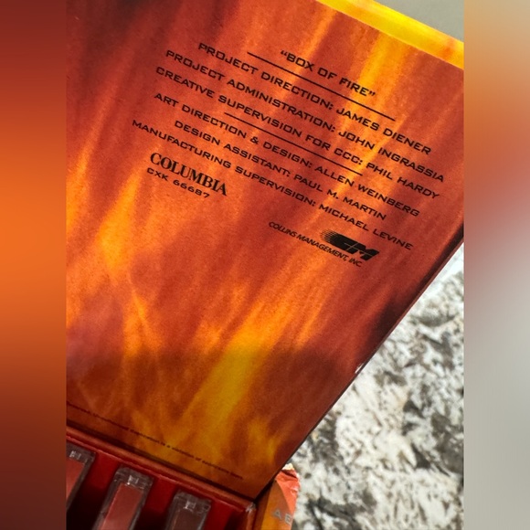 Aerosmith Box of Fire - 1994 Limited Edition - Picture 11 of 15